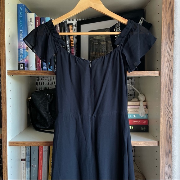 Reformation // Butterfly Off Shoulder Long Dress - Picture 6 of 12